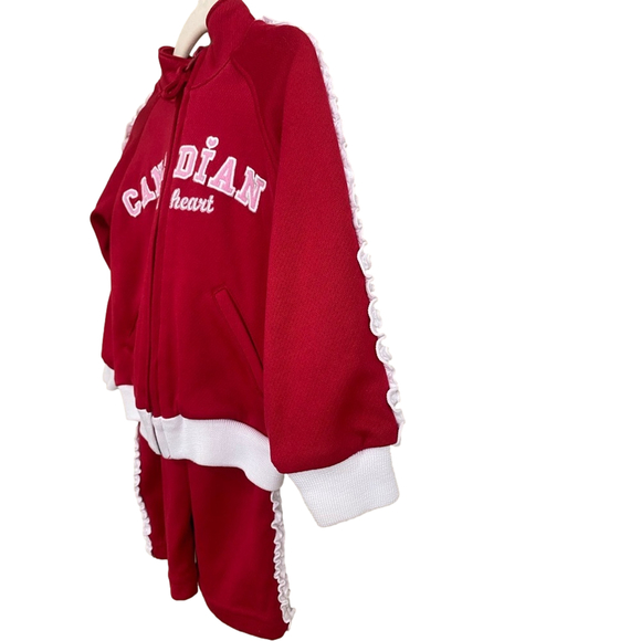 Please Mum Canadian Sweetheart track suit 2T - Picture 2 of 8